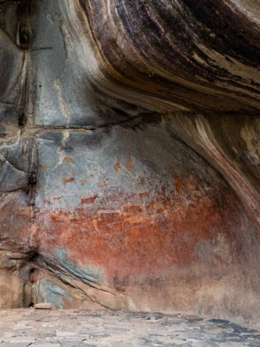 Rock paintings In Matobo